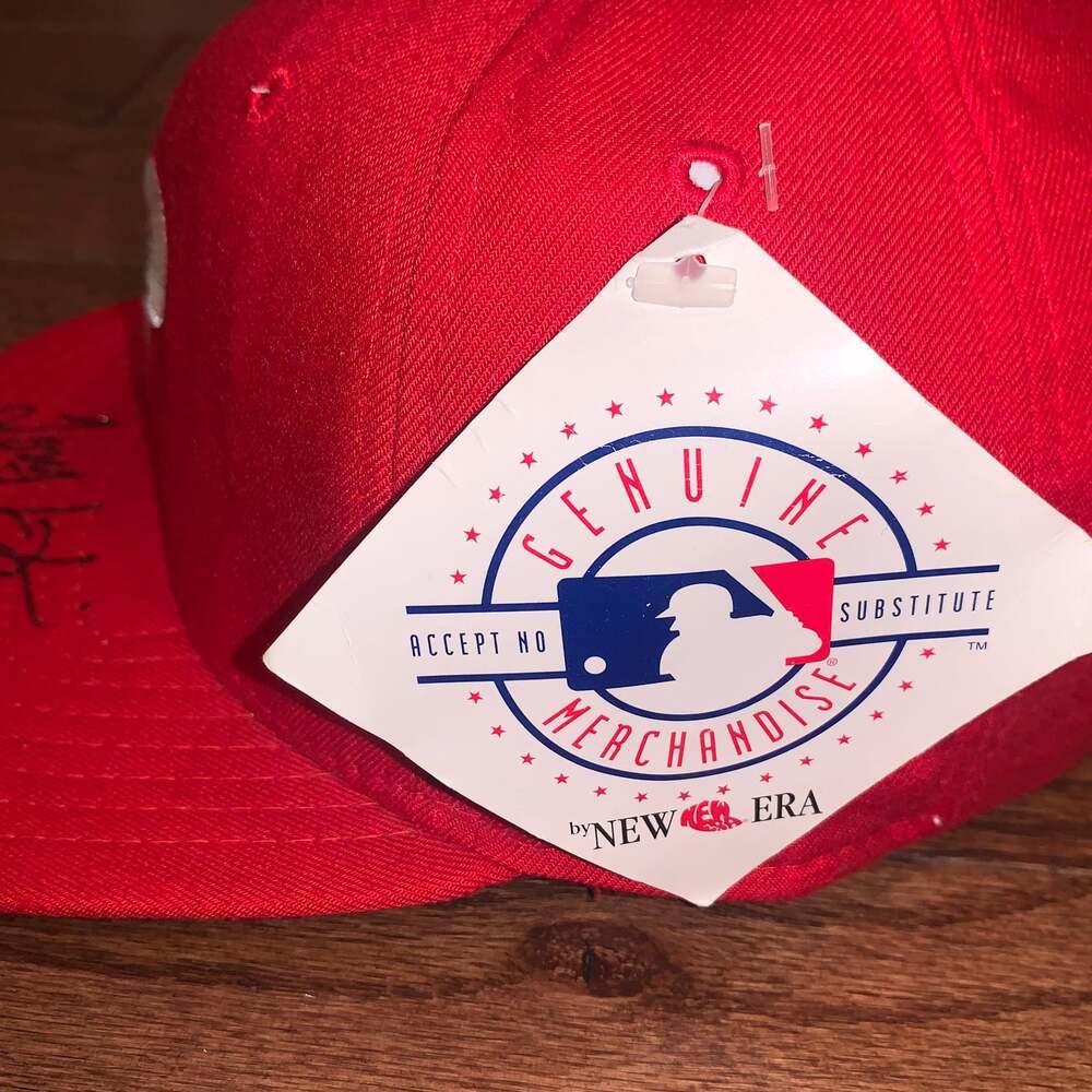 Philadelphia Phillies New Era Hat Signed "Tony B" (Likely Antonio Bastardo) NWT - Picture 4 of 8